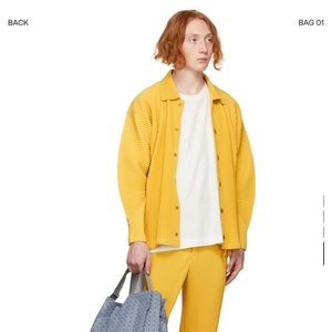 homme plisse issey miyake shirt/jacket